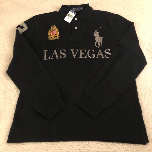 POLO RALPH LAUREN Men LAS VEGAS Long Sleeve Shirt - Picture 2 of 8